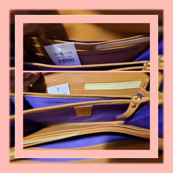 Tusk Black Multi Department Wallet - Picture 3 of 5